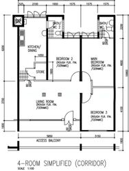 Blk 334 Woodlands Street 32 (Woodlands), HDB 4 Rooms #535764561